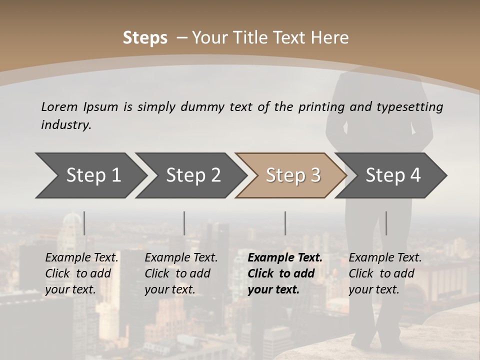 Leader Control America PowerPoint Template