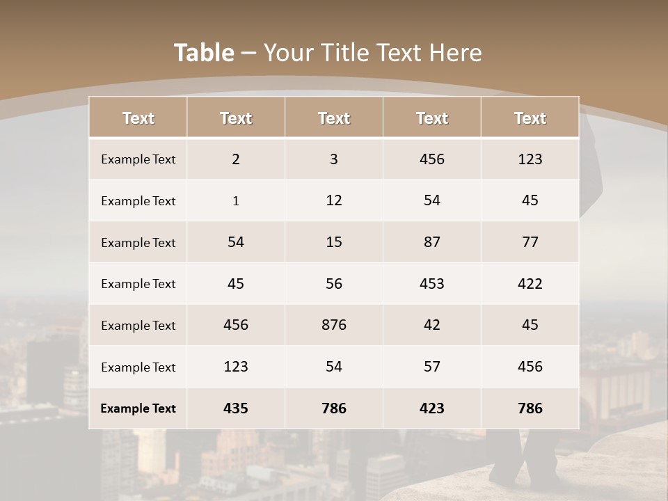Leader Control America PowerPoint Template