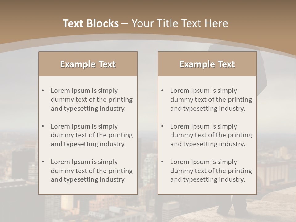 Leader Control America PowerPoint Template