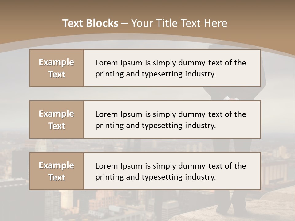 Leader Control America PowerPoint Template