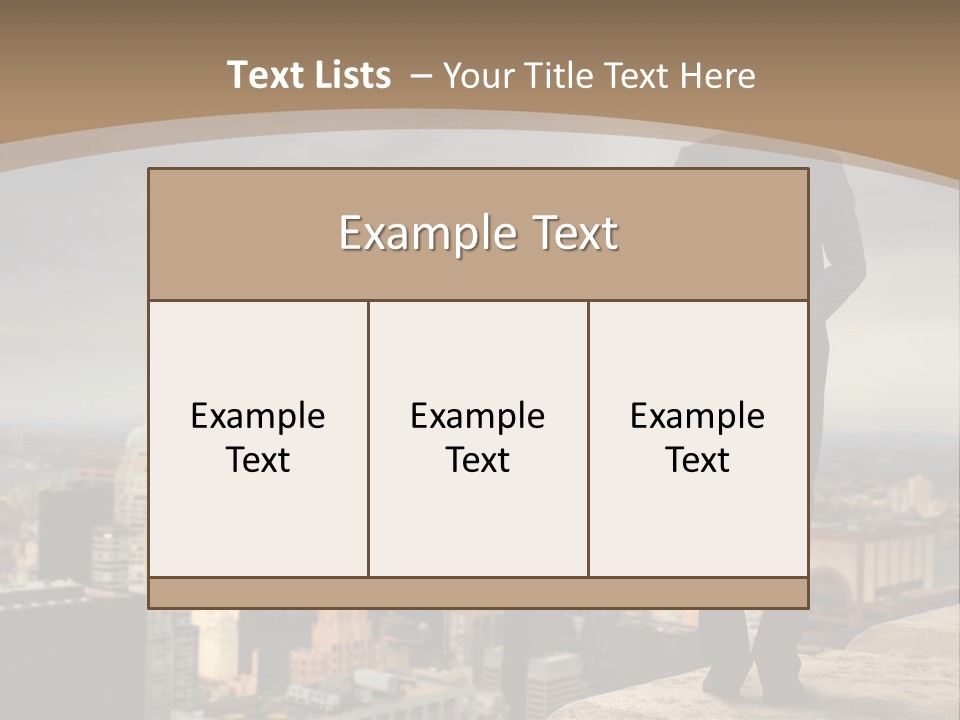Leader Control America PowerPoint Template