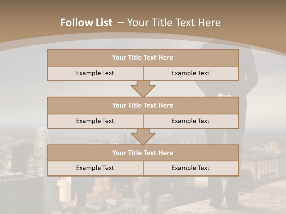 Leader Control America PowerPoint Template