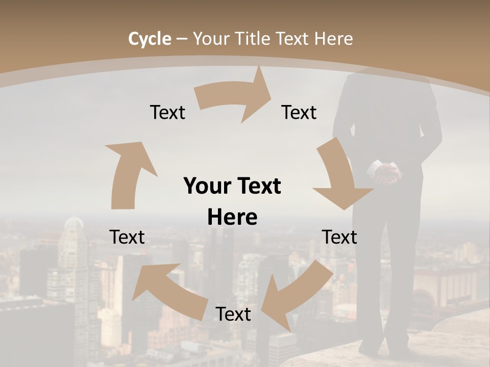 Leader Control America PowerPoint Template