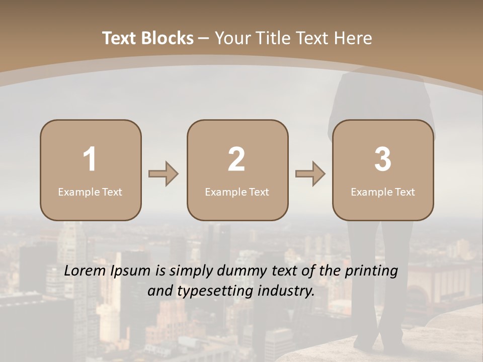 Leader Control America PowerPoint Template