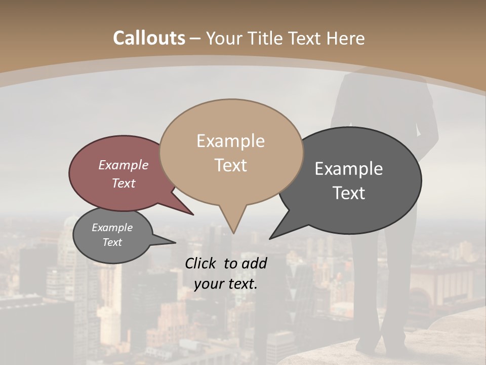 Leader Control America PowerPoint Template