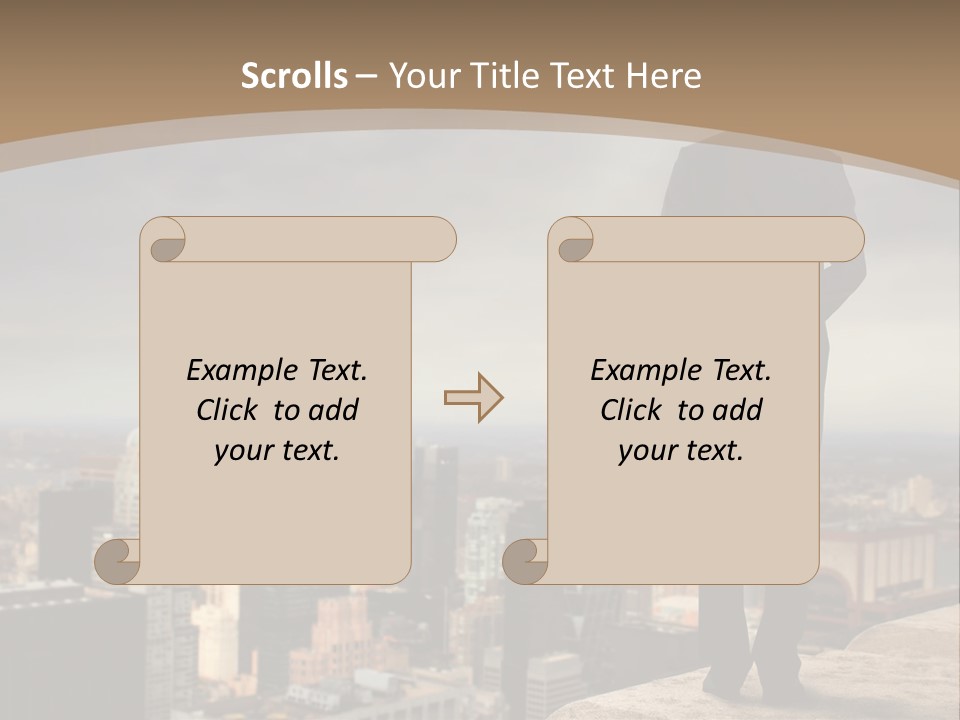 Leader Control America PowerPoint Template