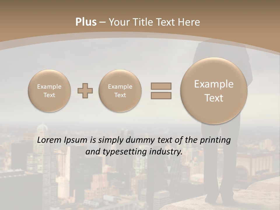 Leader Control America PowerPoint Template