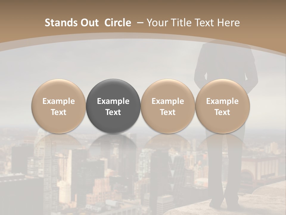 Leader Control America PowerPoint Template