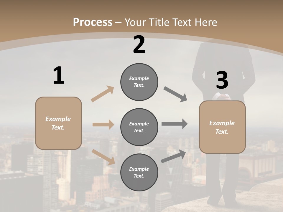 Leader Control America PowerPoint Template