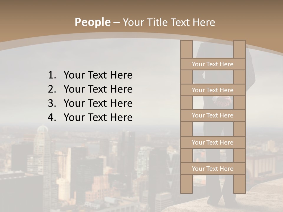 Leader Control America PowerPoint Template