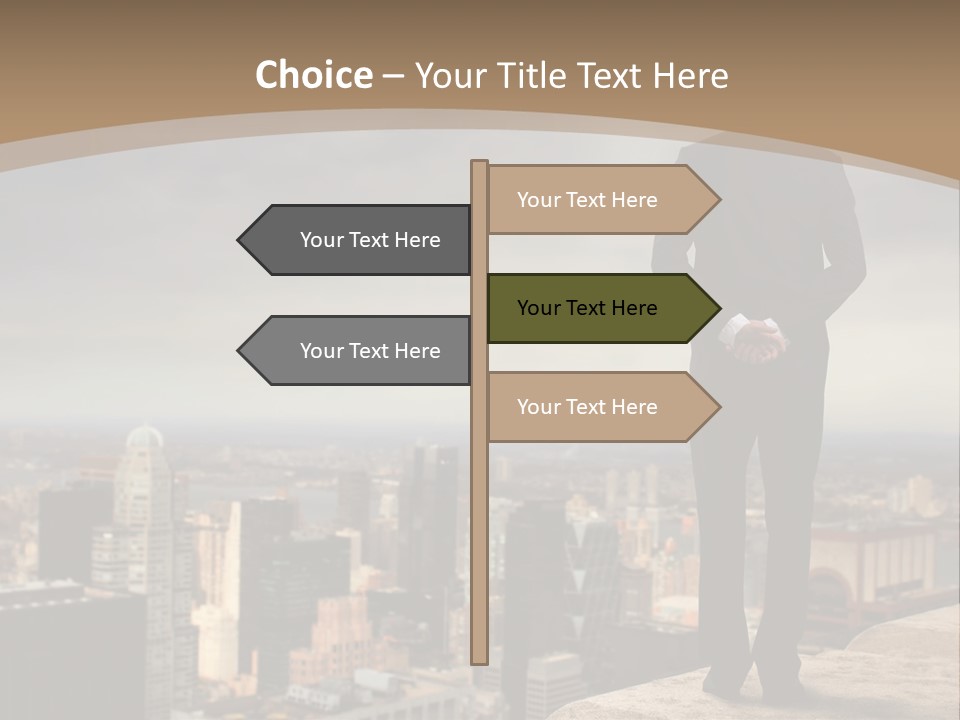 Leader Control America PowerPoint Template