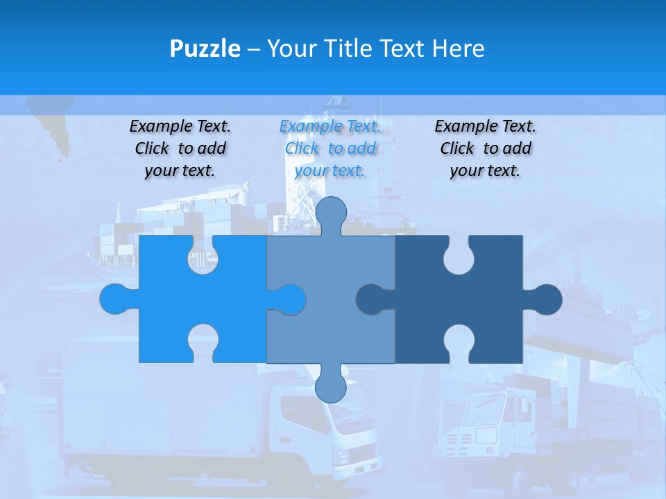 A Powerpoint Presentation With A Blue Background PowerPoint Template