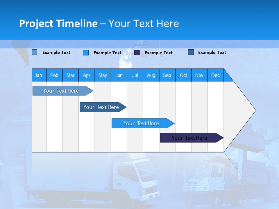A Powerpoint Presentation With A Blue Background PowerPoint Template