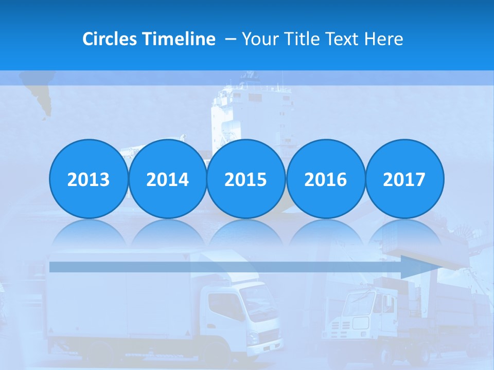 A Powerpoint Presentation With A Blue Background PowerPoint Template