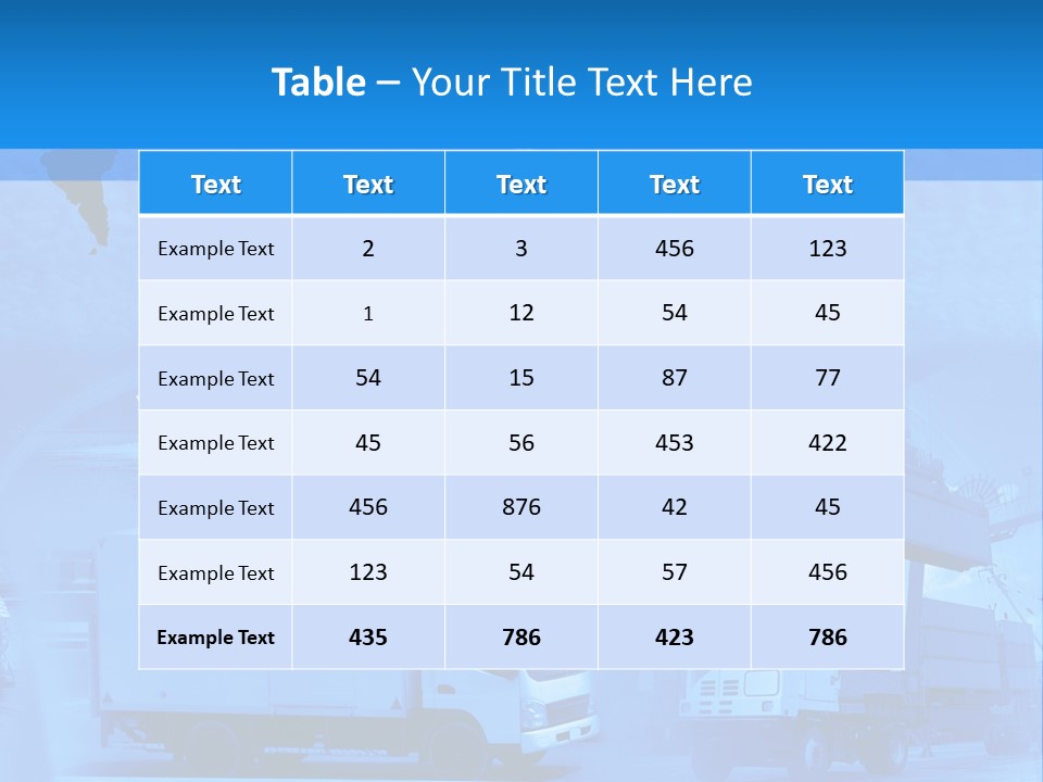 A Powerpoint Presentation With A Blue Background PowerPoint Template