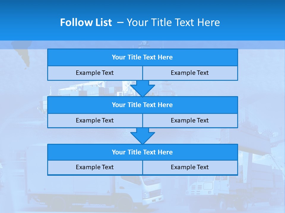 A Powerpoint Presentation With A Blue Background PowerPoint Template