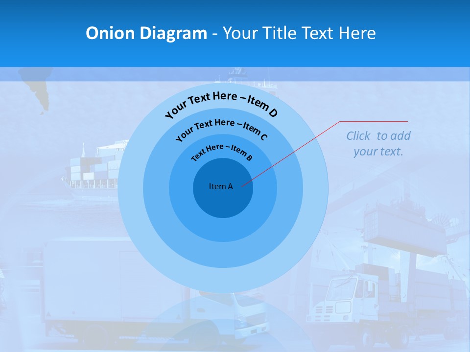 A Powerpoint Presentation With A Blue Background PowerPoint Template