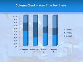 A Powerpoint Presentation With A Blue Background PowerPoint Template
