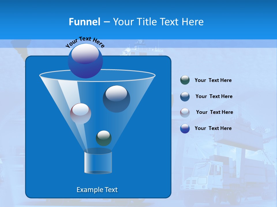 A Powerpoint Presentation With A Blue Background PowerPoint Template