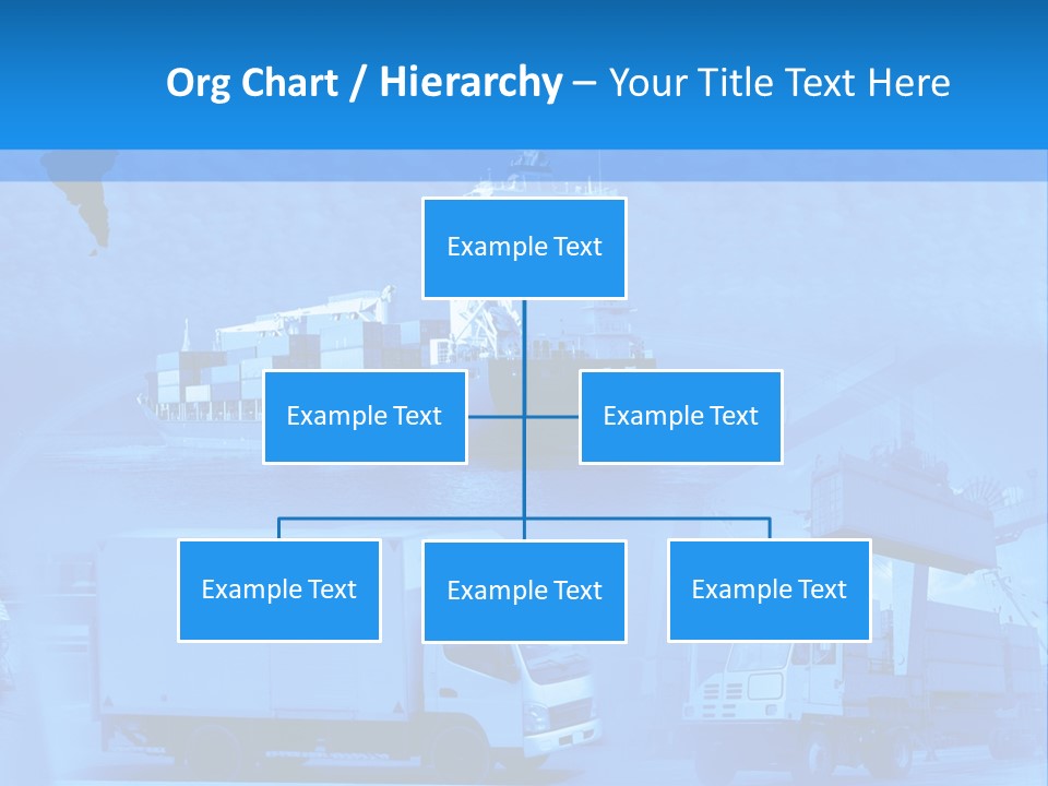 A Powerpoint Presentation With A Blue Background PowerPoint Template