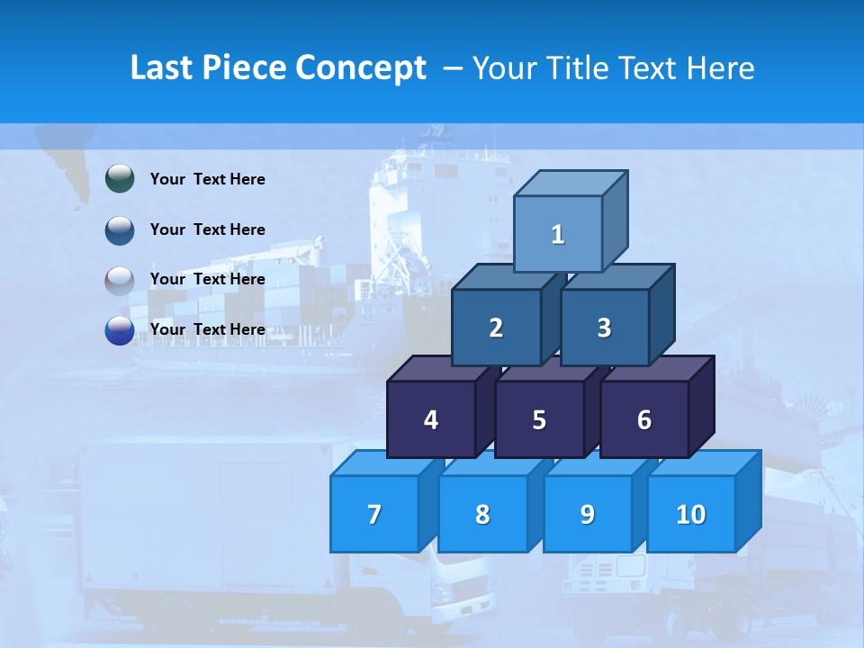 A Powerpoint Presentation With A Blue Background PowerPoint Template