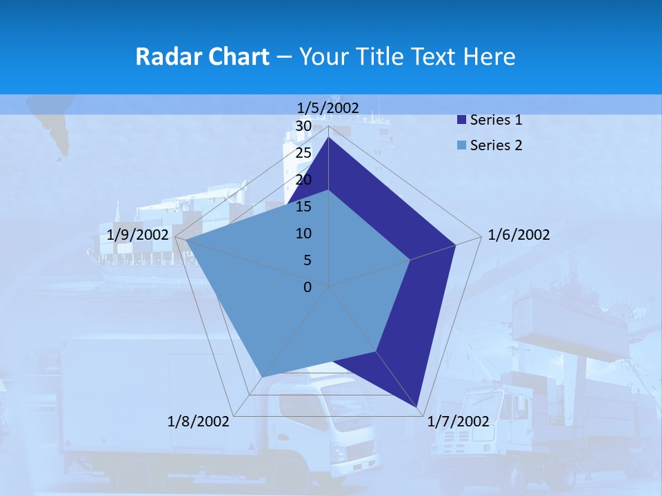 A Powerpoint Presentation With A Blue Background PowerPoint Template