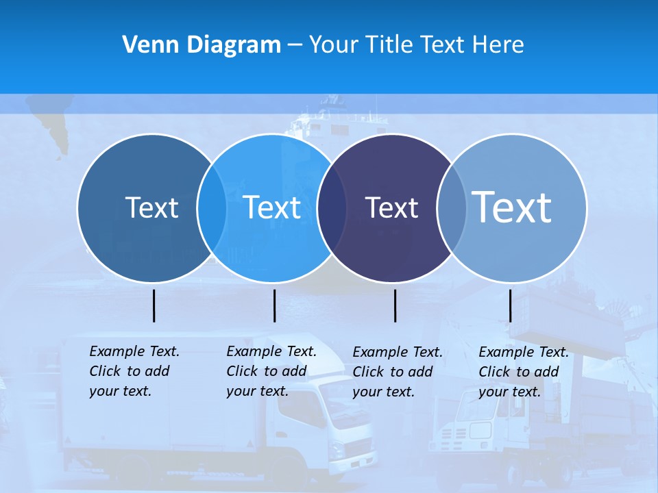 A Powerpoint Presentation With A Blue Background PowerPoint Template