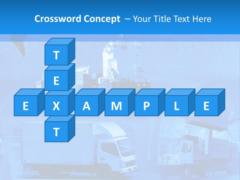 A Powerpoint Presentation With A Blue Background PowerPoint Template