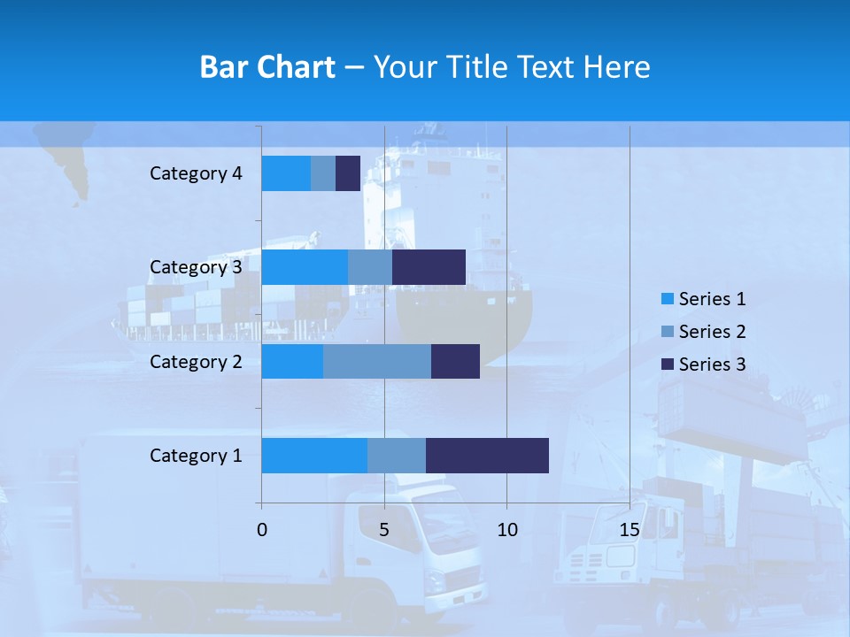A Powerpoint Presentation With A Blue Background PowerPoint Template