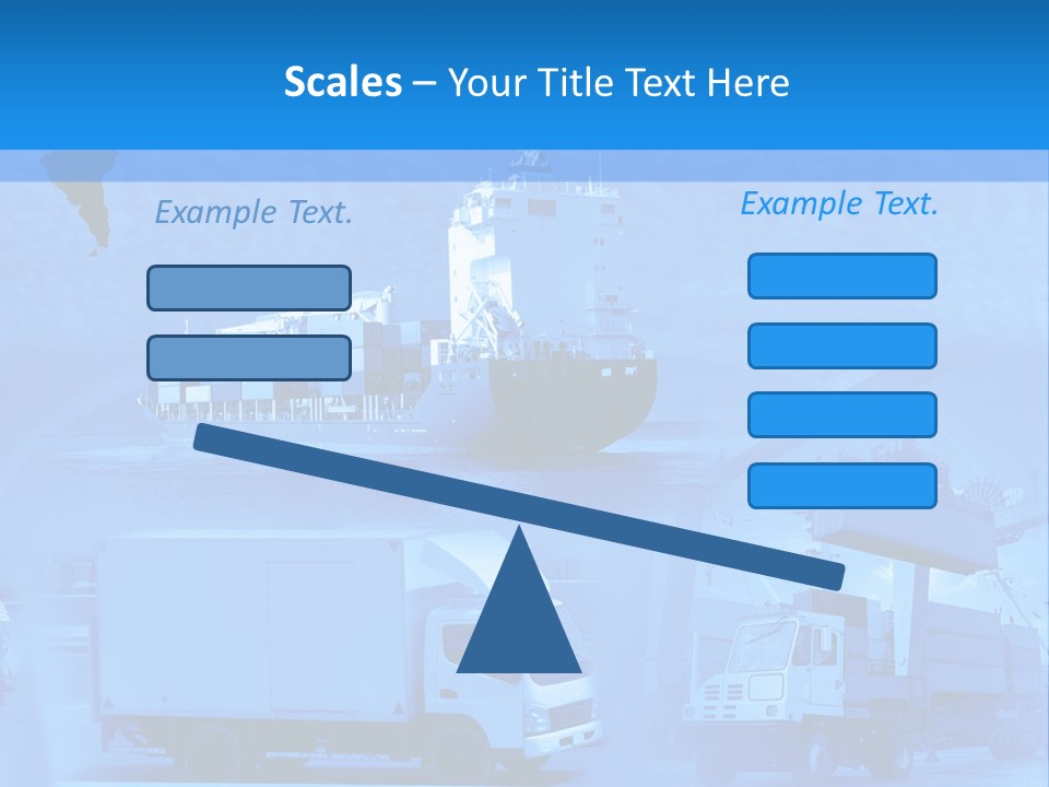 A Powerpoint Presentation With A Blue Background PowerPoint Template