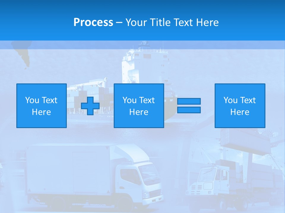 A Powerpoint Presentation With A Blue Background PowerPoint Template