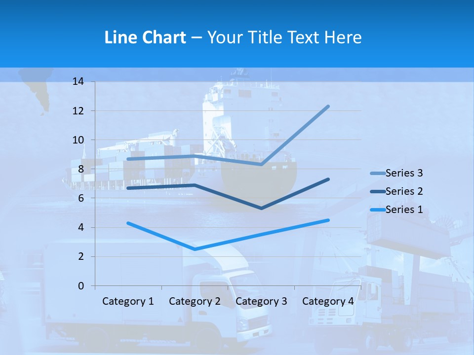 A Powerpoint Presentation With A Blue Background PowerPoint Template