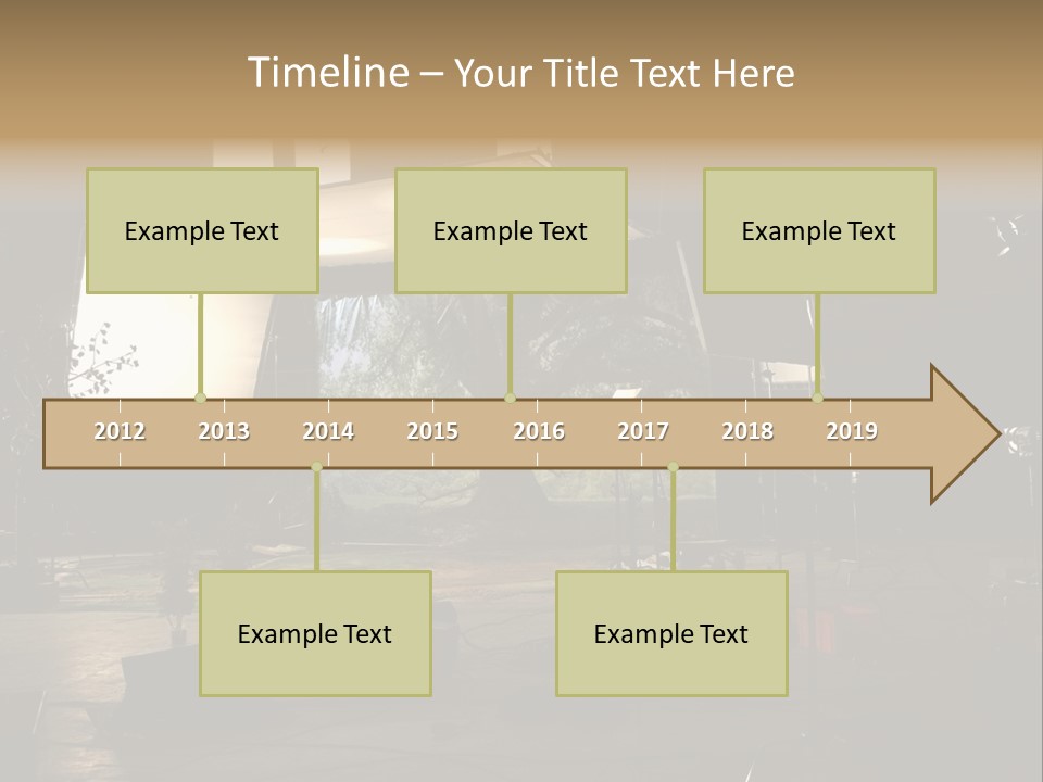 A Photo Studio With A Large Screen And Lighting Equipment PowerPoint Template