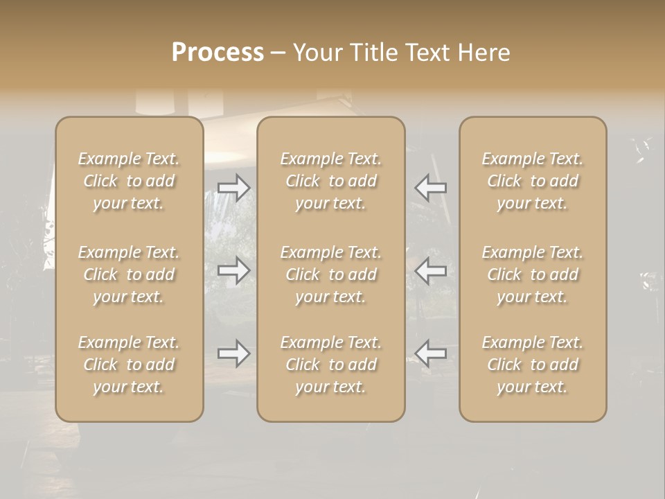 A Photo Studio With A Large Screen And Lighting Equipment PowerPoint Template