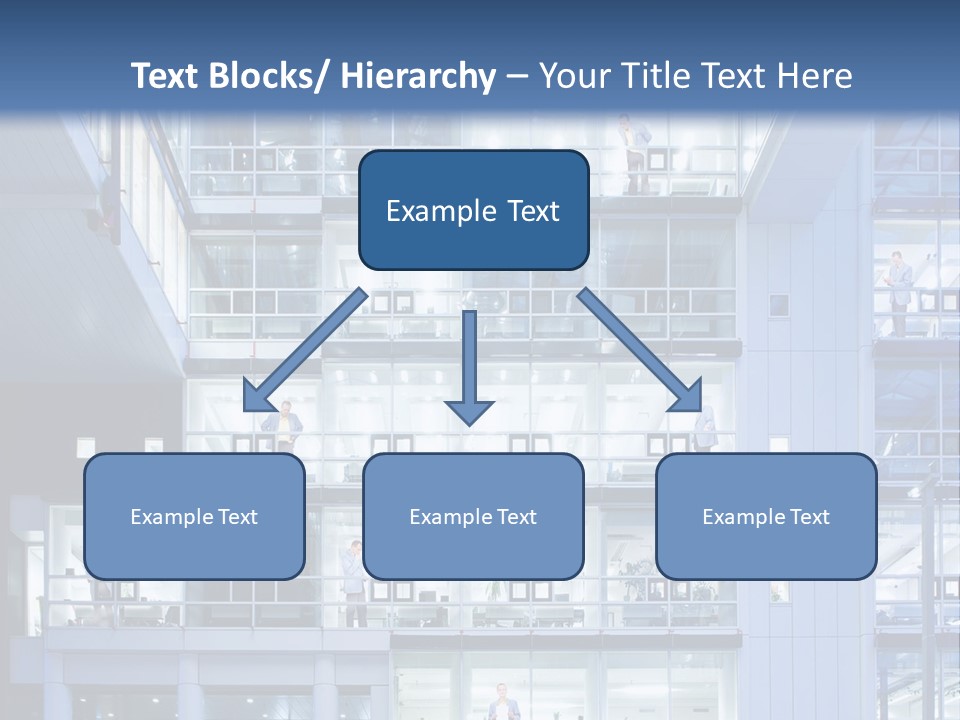 A Large Building With Many Windows And Balconies PowerPoint Template