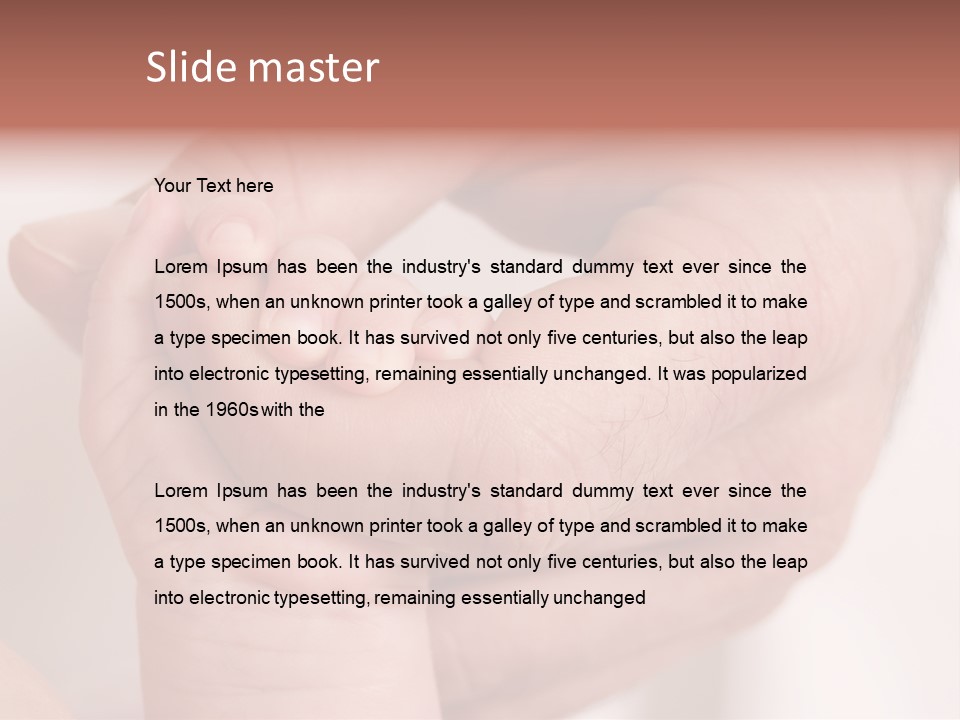 Sweatshirt Alone Mature PowerPoint Template