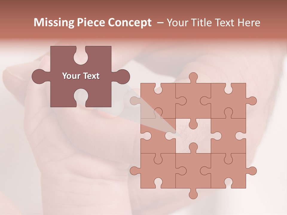 Sweatshirt Alone Mature PowerPoint Template