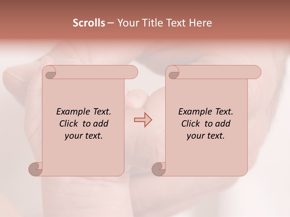 Sweatshirt Alone Mature PowerPoint Template