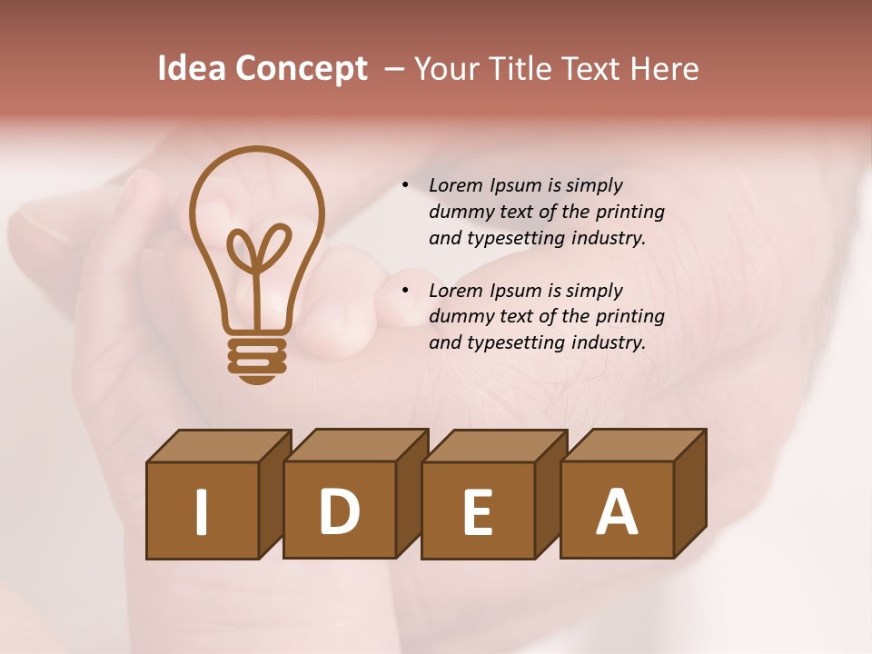 Sweatshirt Alone Mature PowerPoint Template