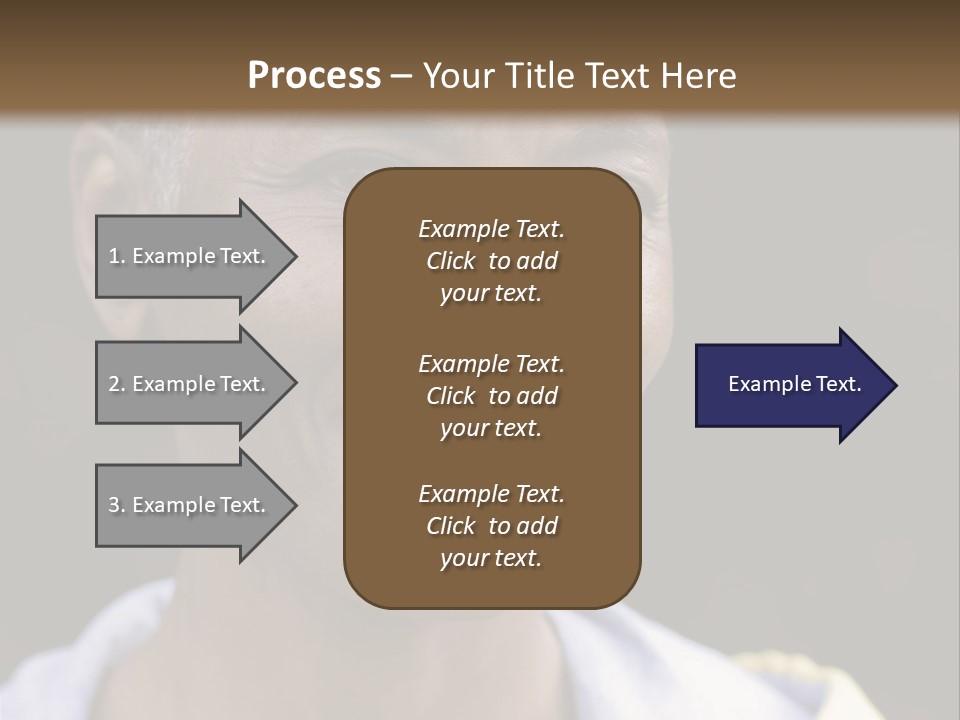 Sweatshirt Alone Mature PowerPoint Template