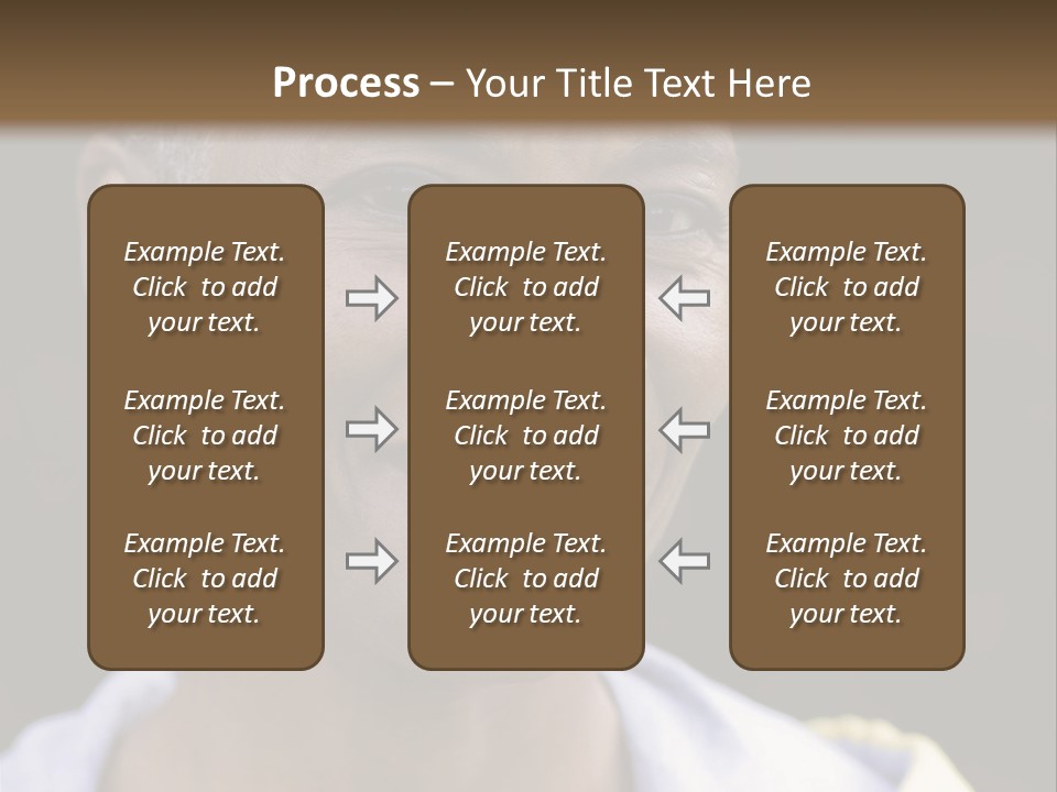 Sweatshirt Alone Mature PowerPoint Template