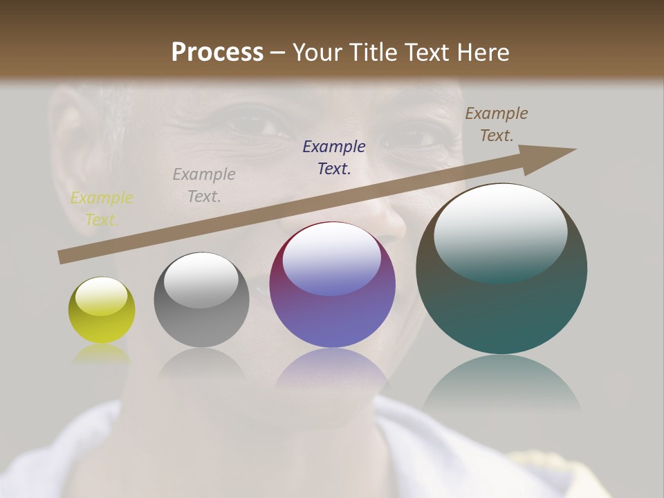 Sweatshirt Alone Mature PowerPoint Template