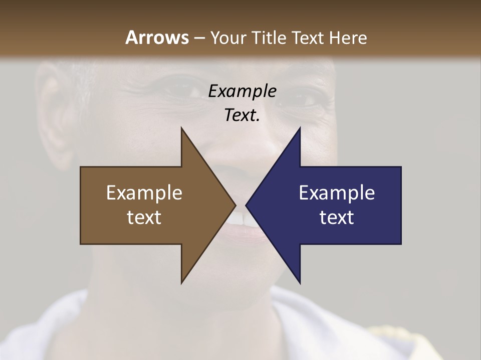 Sweatshirt Alone Mature PowerPoint Template