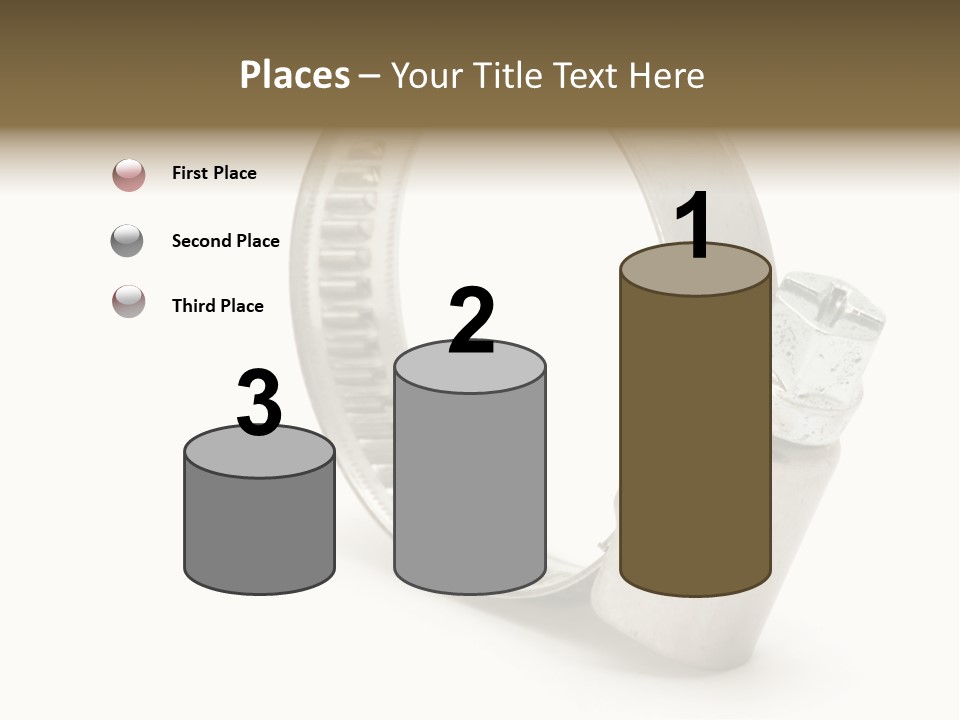 Isolate Tube Background PowerPoint Template