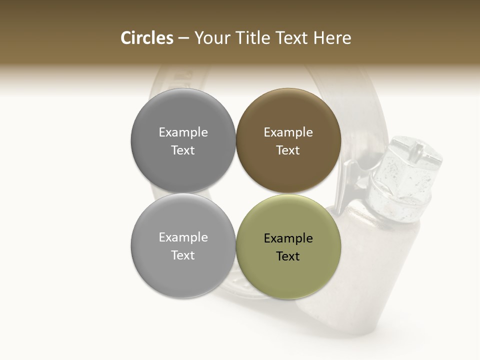 Isolate Tube Background PowerPoint Template