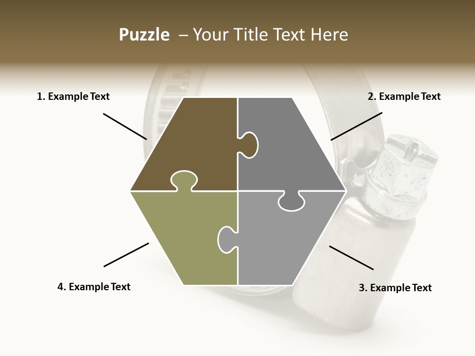 Isolate Tube Background PowerPoint Template