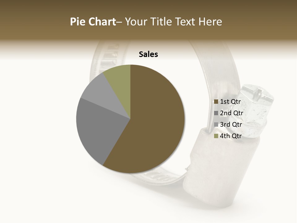 Isolate Tube Background PowerPoint Template