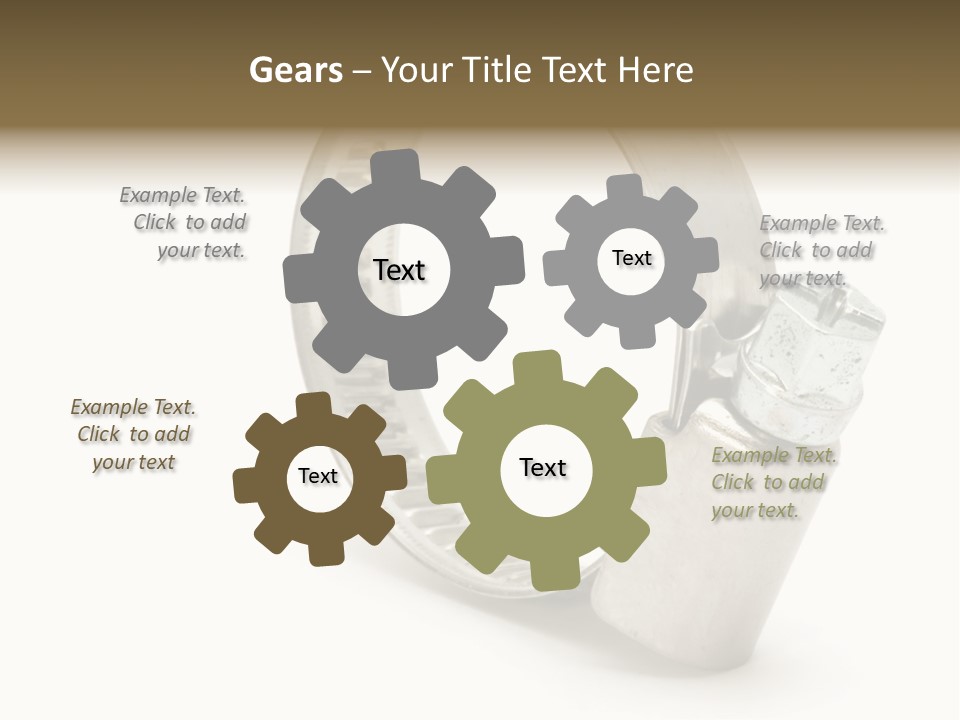 Isolate Tube Background PowerPoint Template