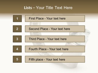 Isolate Tube Background PowerPoint Template
