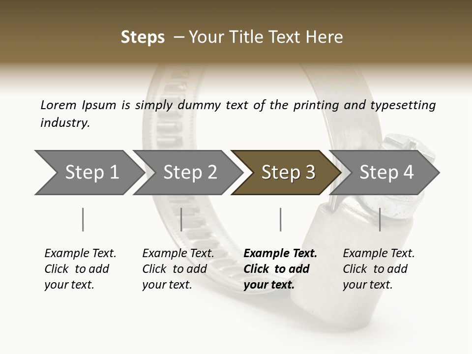 Isolate Tube Background PowerPoint Template